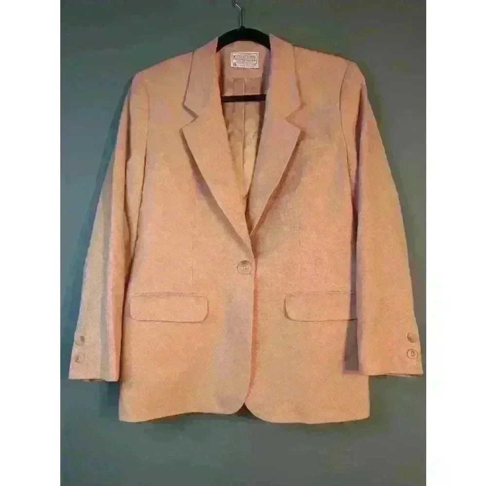 Women's Pendleton Blazer Size 6petite Pink